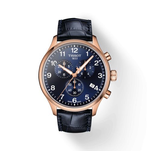 Tissot Chrono XL Classic Rose Gold / Blue T116.617.36.042.00