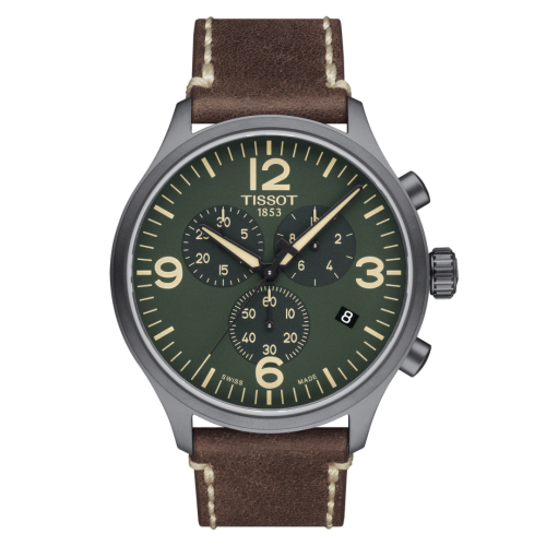 Tissot Chrono XL Grey PVD / Green T116.617.36.097.00