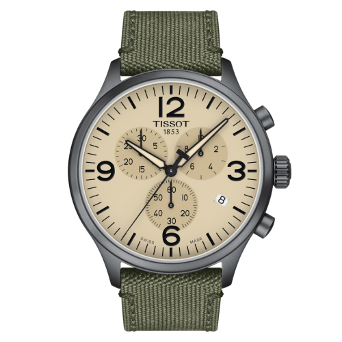 Tissot Chrono XL Grey PVD / Beige T116.617.37.267.00