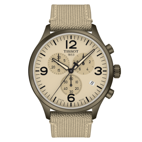 Tissot Chrono XL Khaki PVD / Beige T116.617.37.267.01