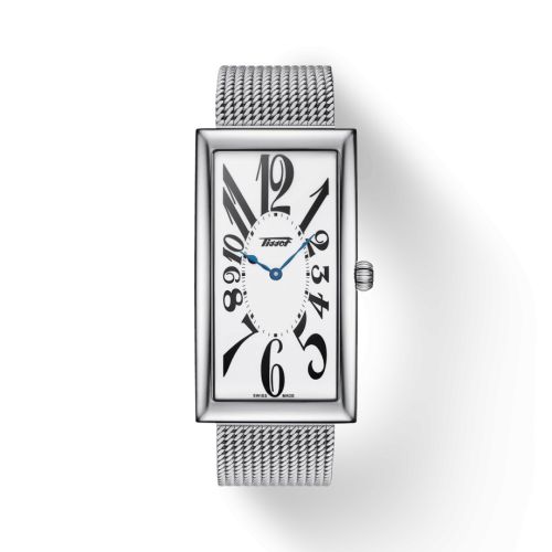 Tissot Heritage Banana Stainless Steel / White / Japan T117.509.11.012.00