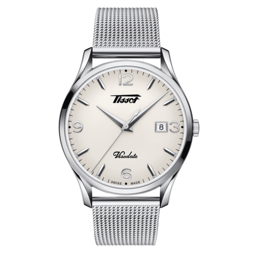 Tissot Visodate Quartz 40 Stainless Steel / Silver / Bracelet T118.410.11.277.00