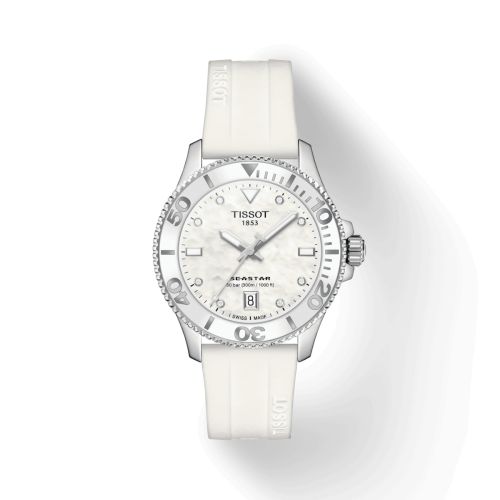 Tissot Seastar 1000 36 Quartz Stainless Steel / MOP / Bracelet T120.210.17.116.00