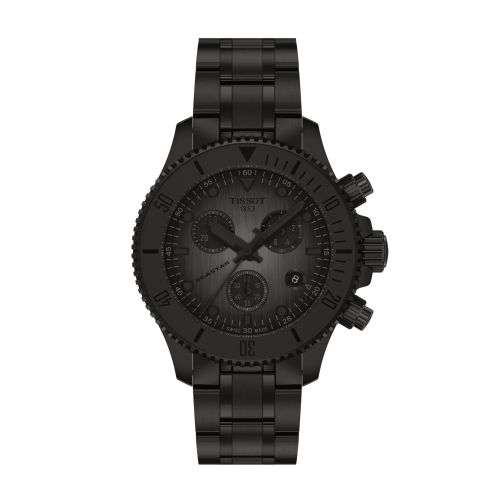 Tissot Seastar 1000 Quartz Chronograph PVD / Black / Bracelet T120.217.33.061.00