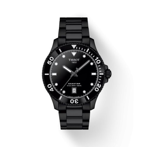 Tissot Seastar 1000 Quartz 40 PVD / Black / Bracelet T120.410.33.051.00