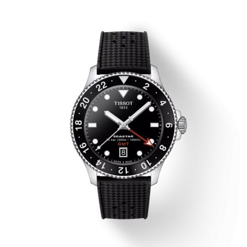 Tissot Seastar 1000 Quartz GMT 40 Stainless Steel / Black T120.852.17.051.00