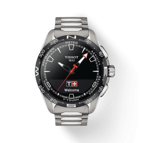 Tissot T-Touch Connect Solar Titanium - Ceramic / Black / Bracelet T121.420.44.051.00