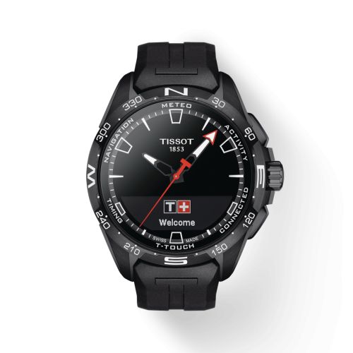 Tissot T-Touch Connect Solar Black Titanium - Ceramic / Black / Rubber T121.420.47.051.03