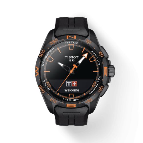 Tissot T-Touch Connect Solar Black Titanium - Ceramic / Black / Rubber T121.420.47.051.04