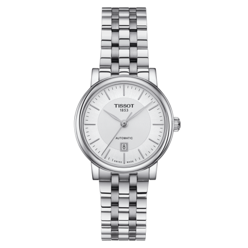 Tissot Carson Premium Automatic 30 Stainless Steel / Silver / Bracelet T122.207.11.031.00