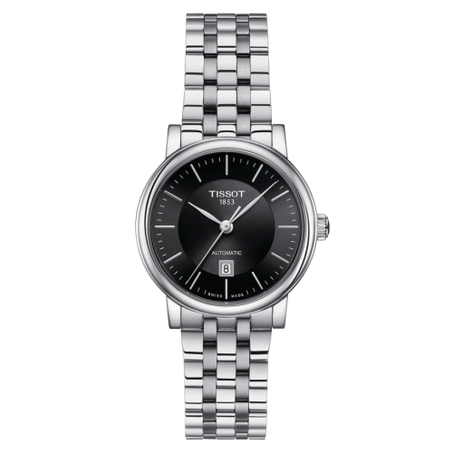 Tissot Carson Premium Automatic 30 Stainless Steel / Black / Bracelet T122.207.11.051.00