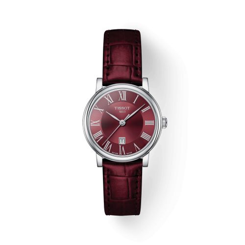 Tissot Carson Premium Quartz 30 Stainless Steel / Burgundy T122.210.16.373.00