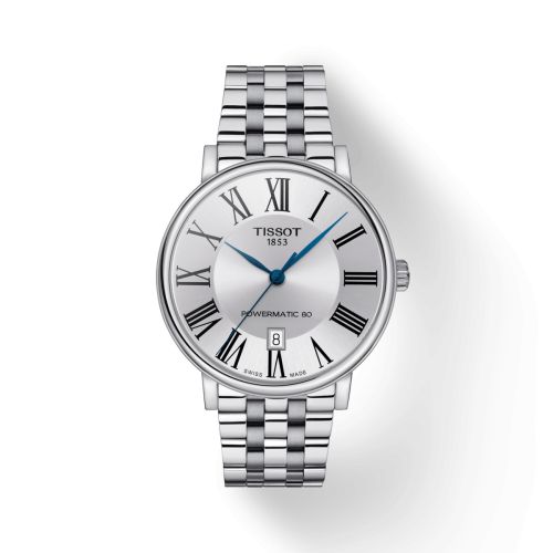 Tissot Carson Premium Powermatic 80 Stainless Steel / Silver / Bracelet T122.407.11.033.00