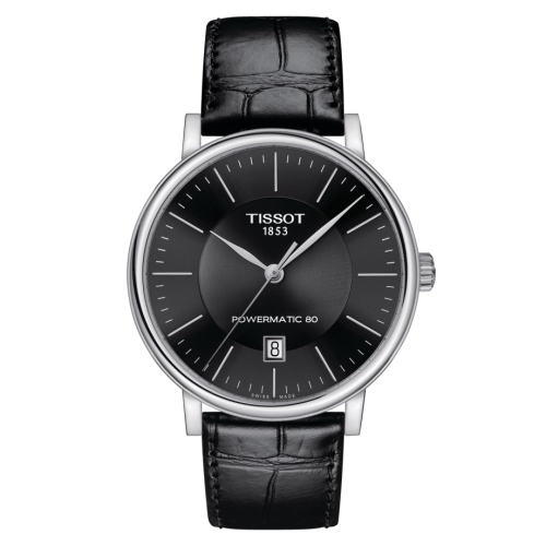 Tissot Carson Premium Powermatic 80 Stainless Steel / Black / Strap T122.407.16.051.00