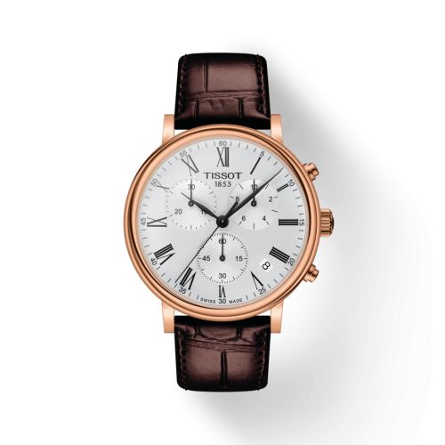 Tissot Carson Premium Chronograph Rose Gold / Silver T122.417.36.033.00