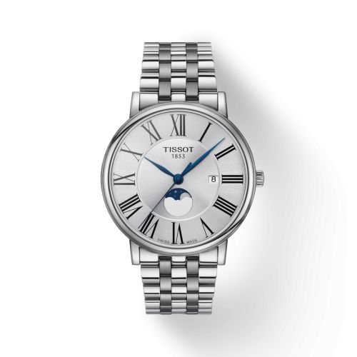 Tissot Carson Premium Gent Moonphase Stainless Steel / Silver / Bracelet T122.423.11.033.00