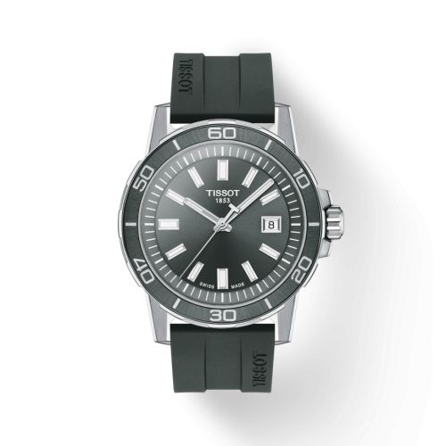 Tissot Supersport Stainless Steel / Grey / Rubber T125.610.17.081.00