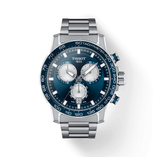 Tissot Supersport Chrono Stainless Steel / Blue / Bracelet T125.617.11.041.00