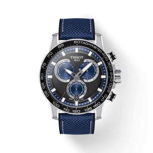 Tissot Supersport Chrono Stainless Steel / Black - Blue T125.617.17.051.03