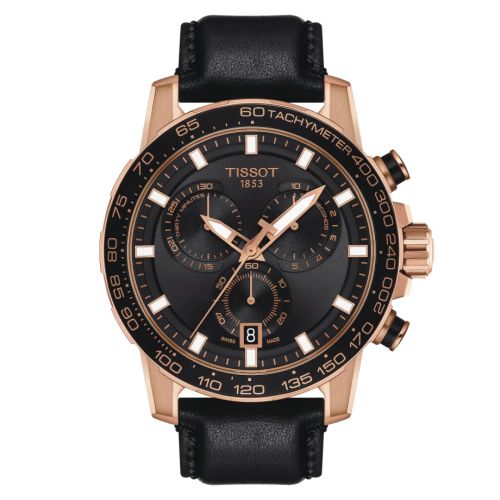 Tissot Supersport Chrono Rose Gold / Black T125.617.36.051.00