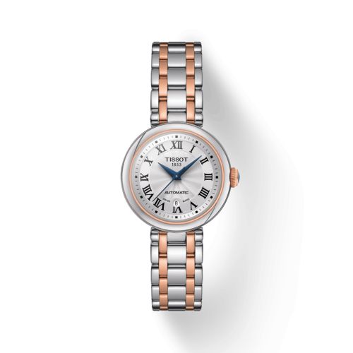 Tissot Bellissima Automatic Stainless Steel - Rose Gold / Silver / Bracelet T126.207.22.013.00