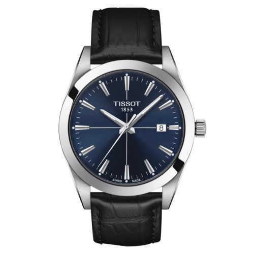 Tissot Gentleman Quartz Stainless Steel / Blue / Strap T127.410.16.041.01