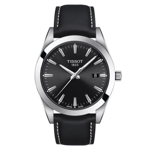 Tissot Gentleman Quartz Stainless Steel / Black / Strap T127.410.16.051.00