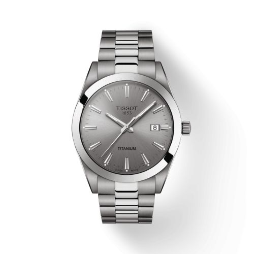 Tissot Gentleman Quartz Titanium / Grey / Bracelet T127.410.44.081.00