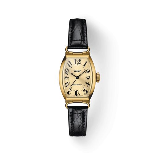 Tissot Heritage Porto Mechanical Small Lady PVD Yellow Gold / Champagne T128.161.36.262.00