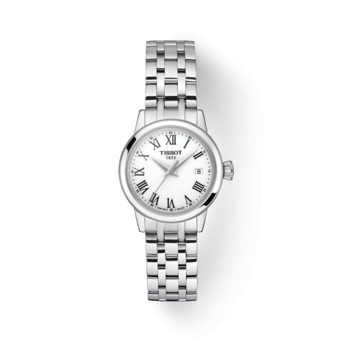 Tissot Dream Lady Stainless Steel / White / Bracelet T129.210.11.013.00