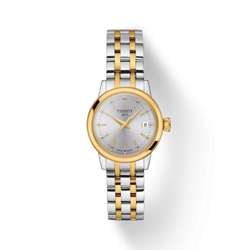 Tissot Dream Lady Stainless Steel - Yellow Gold / Silver / Bracelet T129.210.22.031.00