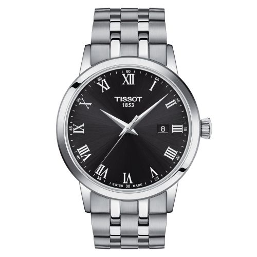 Tissot Dream Quartz 42 Stainless Steel / Black / Bracelet T129.410.11.053.00