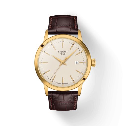 Tissot Dream Quartz 42 Yellow Gold / Ivory T129.410.36.261.00