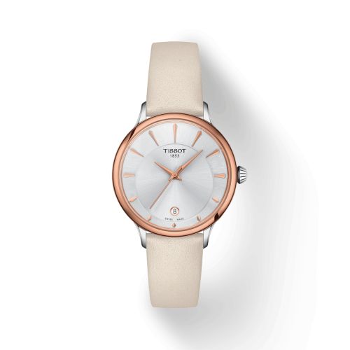 Tissot Odaci-T Stainless Steel - Rose Gold / Silver T133.210.26.031.00