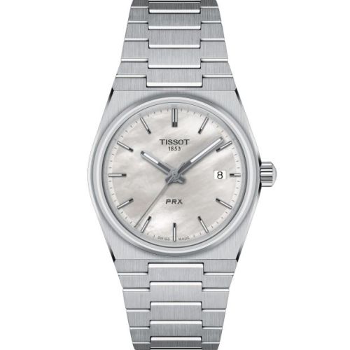 Tissot PRX Quartz 35 Stainless Steel / MOP T137.210.11.111.00