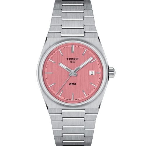 Tissot PRX Quartz 35 Stainless Steel / Pink T137.210.11.331.00