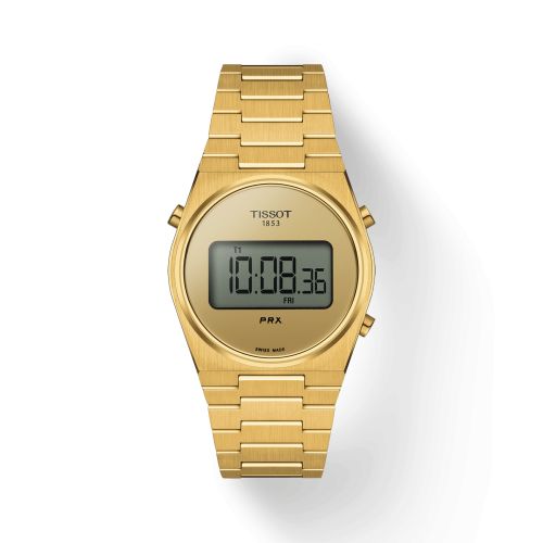 Tissot PRX Digital 35 Yellow Gold / Champagne T137.263.33.020.00