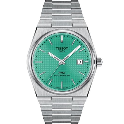 Tissot PRX Powermatic 80 Stainless Steel / Tiffany T137.407.11.091.01