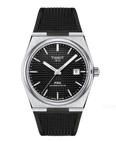 Tissot PRX Powermatic 80 Stainless Steel / Black / Rubber T137.407.17.051.00