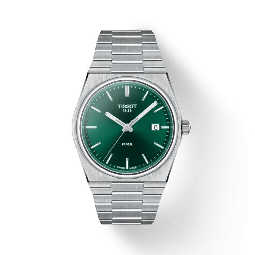 Tissot PRX Quartz Stainless Steel / Green T137.410.11.091.00