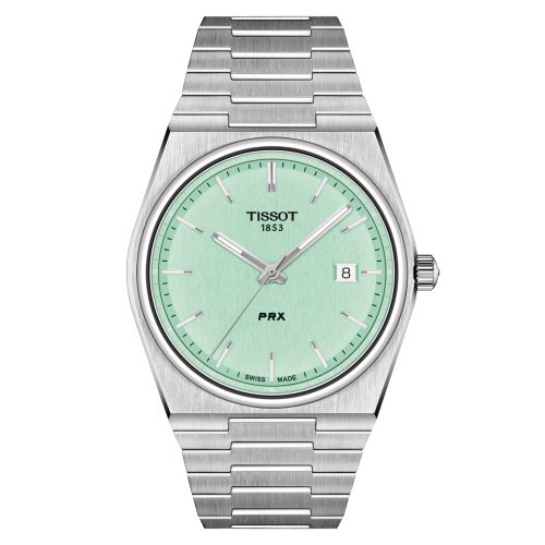 Tissot PRX Quartz Stainless Steel / Mint T137.410.11.091.01
