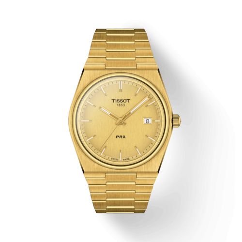 Tissot PRX Quartz Yellow Gold / Champagne T137.410.33.021.00