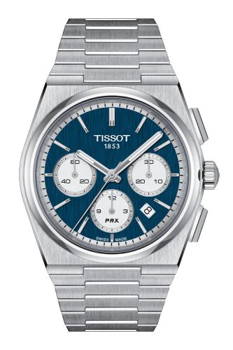 Tissot PRX Chronograph Stainless Steel / Blue T137.427.11.041.00