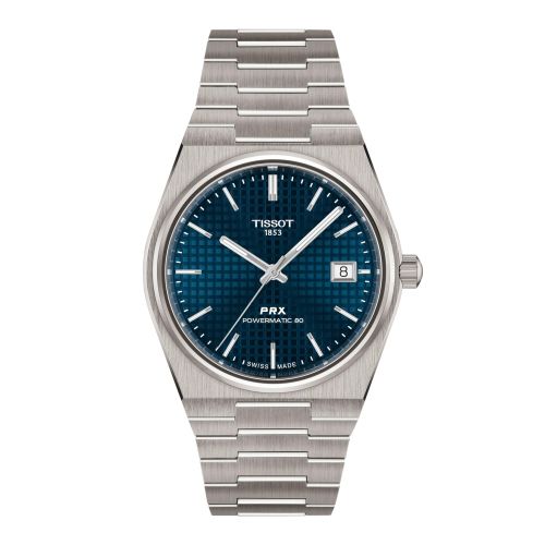 Tissot PRX Powermatic 80 38 Titanium / Blue T137.807.44.041.00