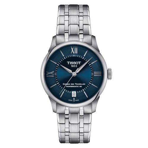 Tissot Chemin Des Tourelles Powermatic 80 34 Stainless Steel / Blue / Bracelet T139.207.11.048.00