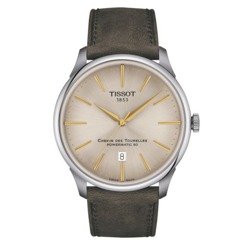 Tissot Chemin Des Tourelles Powermatic 80 42 Stainless Steel / Silver T139.407.16.261.00
