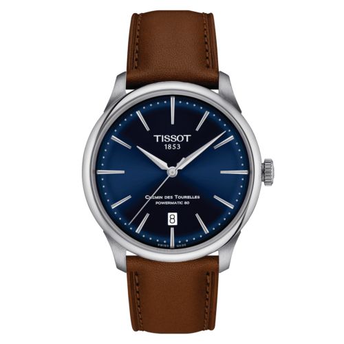 Tissot Chemin Des Tourelles Powermatic 80 39 Stainless Steel / Blue T139.807.16.041.00