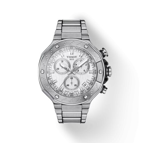 Tissot T-Race Chronograph Stainless Steel / Silver / Bracelet T141.417.11.031.00