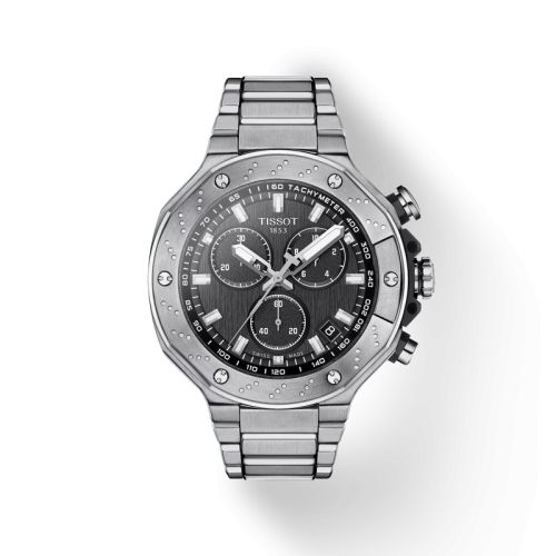 Tissot T-Race Chronograph Stainless Steel / Black / Bracelet T141.417.11.051.01
