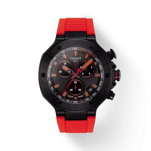 Tissot T-Race Chronograph PVD / Black / Rubber T141.417.37.061.01